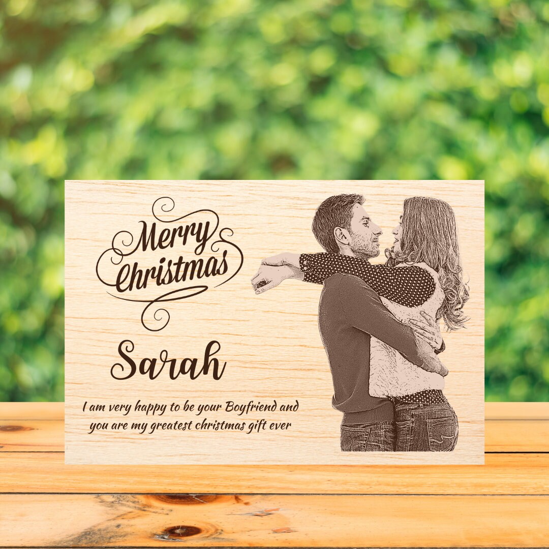 Christmas Wooden Portrait